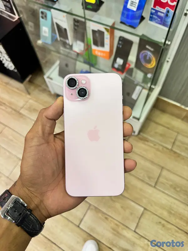 celulares y tabletas - 📱 **iPhone 15 Plus Rosado - Factory Unlock** 💕  Ve 6