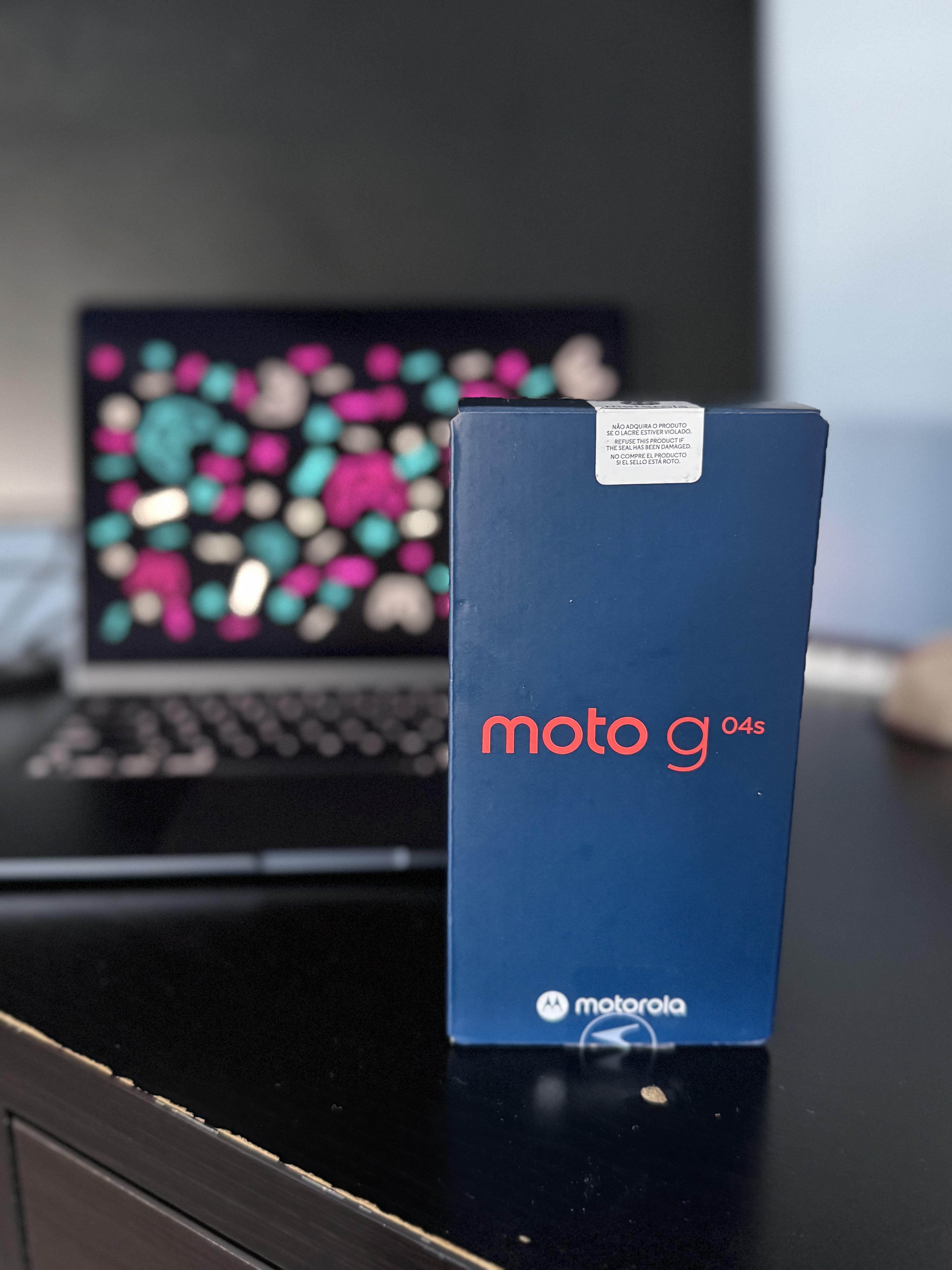 celulares y tabletas - MOTOROLA G04S 128GB - NUEVO CON SELLO DE SEGURIDAD SIN ABRIR (PRECIO NEGOCIABLE) 1