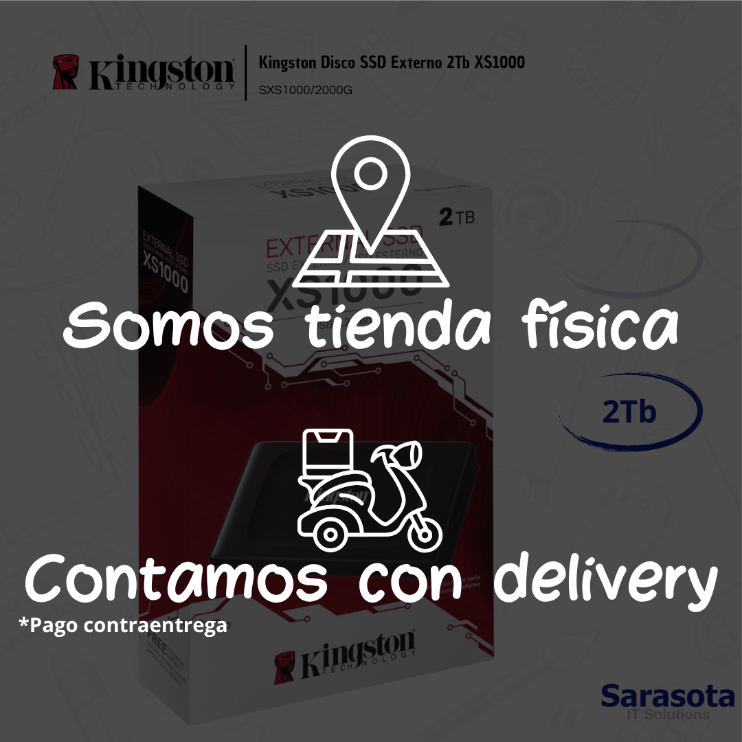 accesorios para electronica - Kingston Disco SSD Externo 2Tb XS1000 1