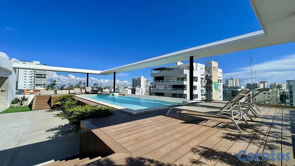 apartamentos - Apartamento amueblado en Ensanche Naco en alquiler 2