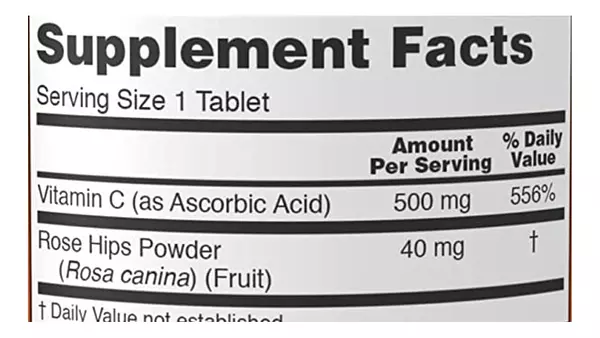 Salud y Equipamiento Médico - Vitamina C 500mg 250 tabletas Now 2