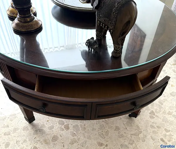 muebles y colchones - Mesa de Centro para Sala - ¡Como Nueva! 4