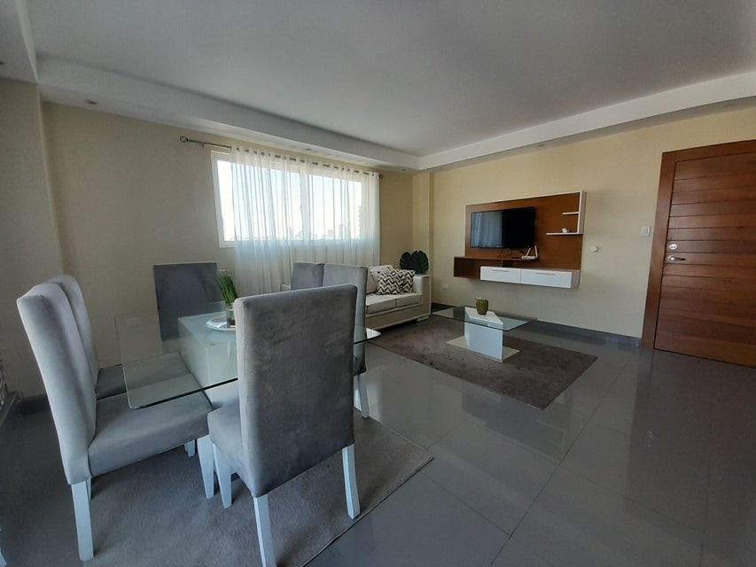 apartamentos - Apartamento amueblado en alquiler #24-1727 piso alto, areas comunes, ascensor. 1
