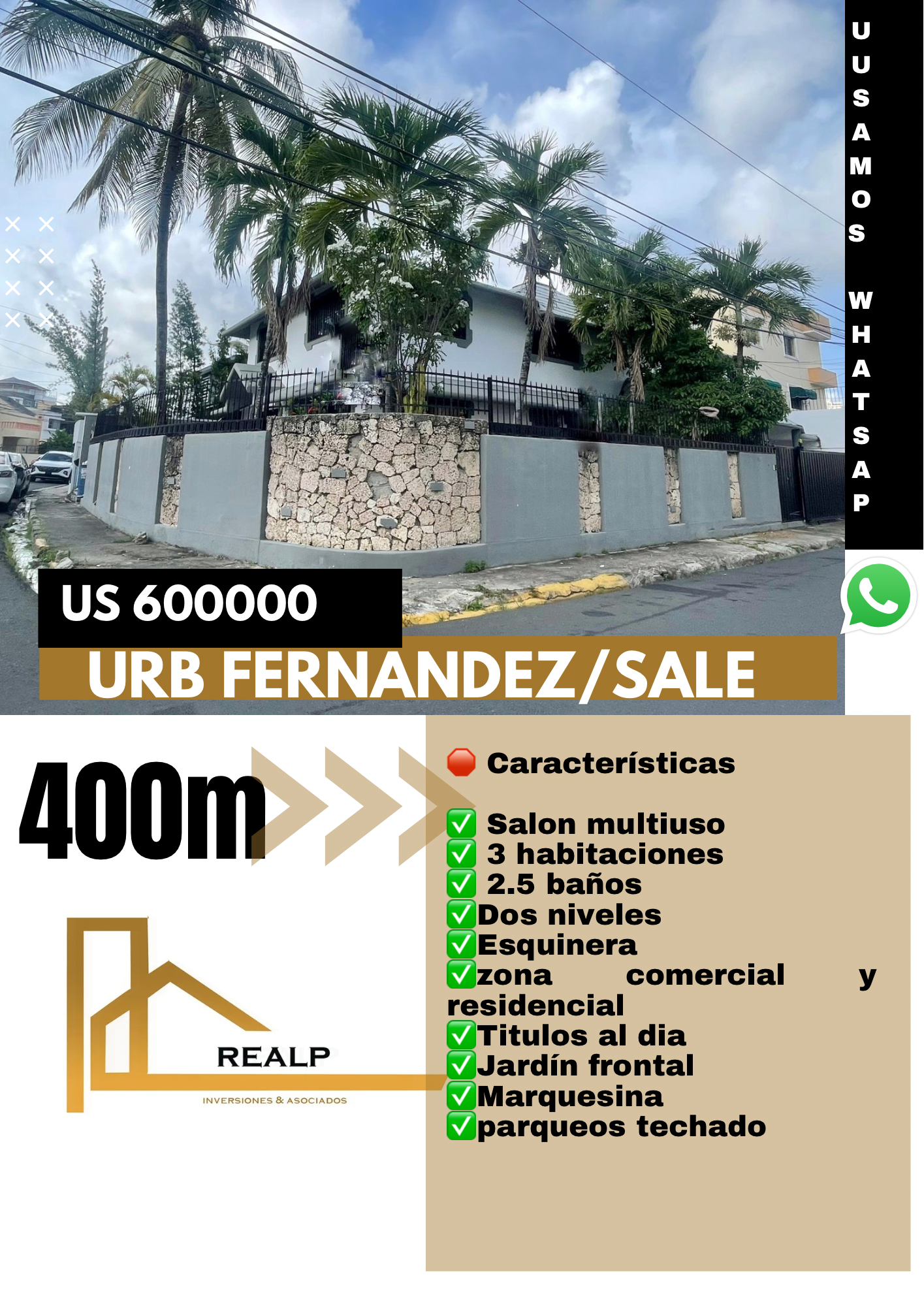 casas - Casa en venta en urbanizacion fernandez 0