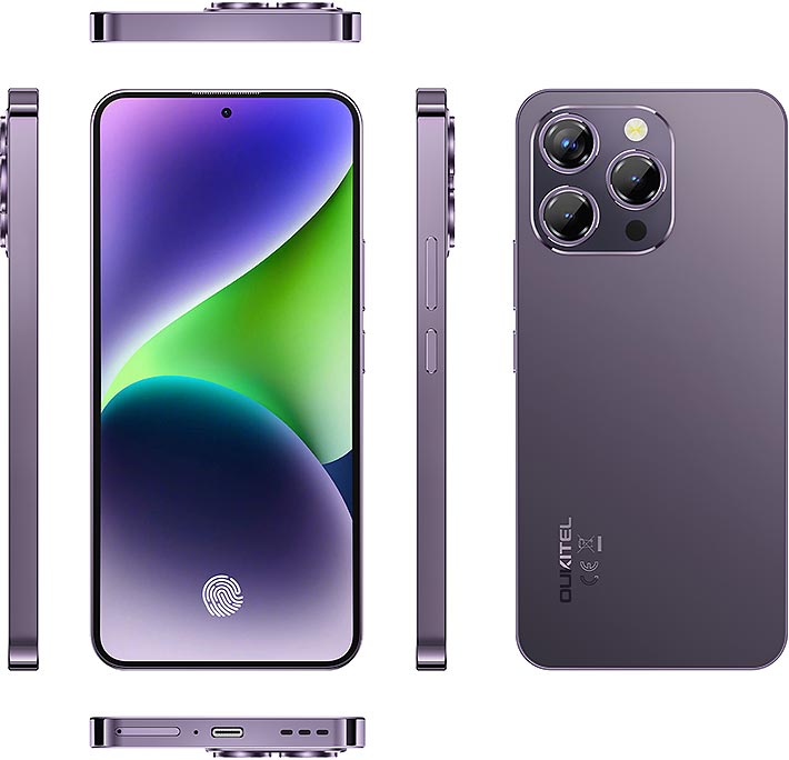 celulares y tabletas - Oukitel P1 - Smartphone de Gama Media con Pantalla 2