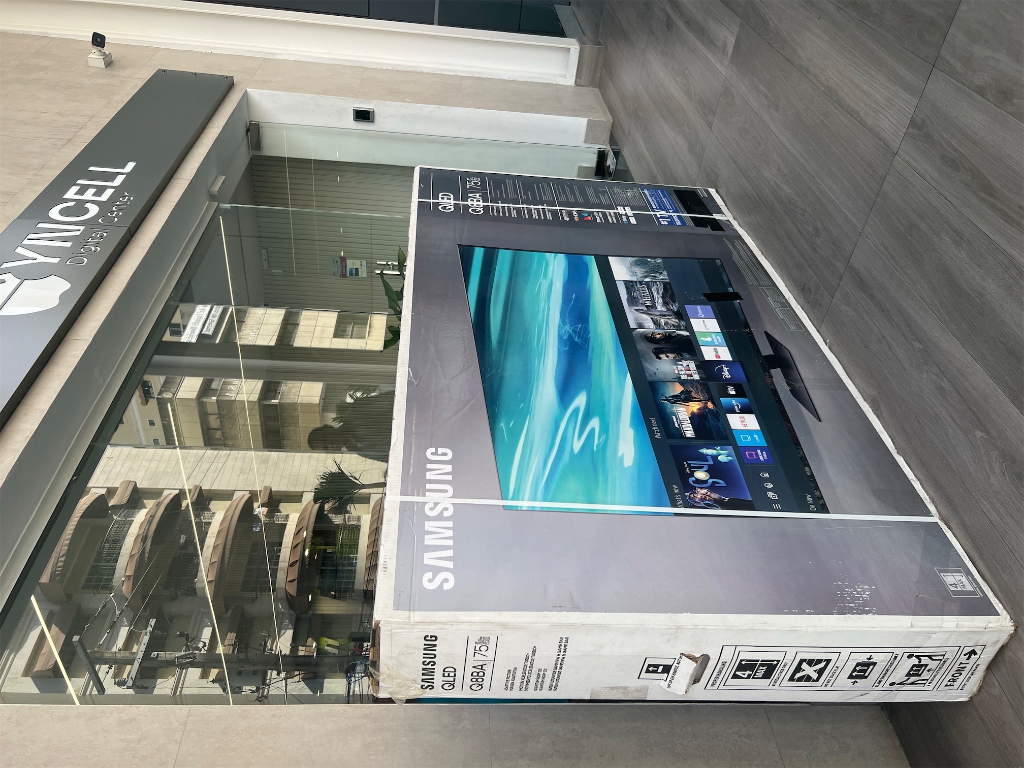 celulares y tabletas - SMART TV SAMSUNG 75” QLED Q8BA