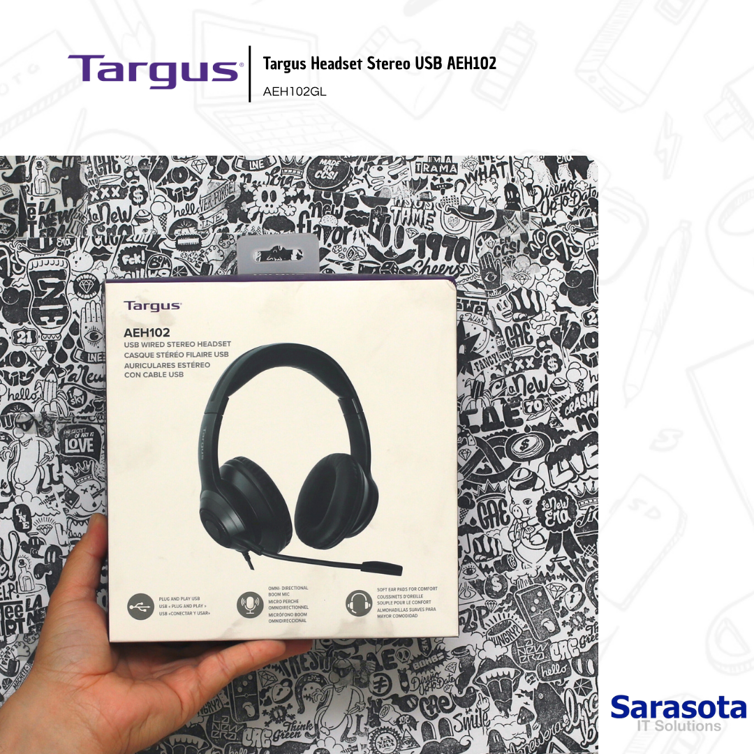 accesorios para electronica - Targus Headset Stereo USB AEH102 0