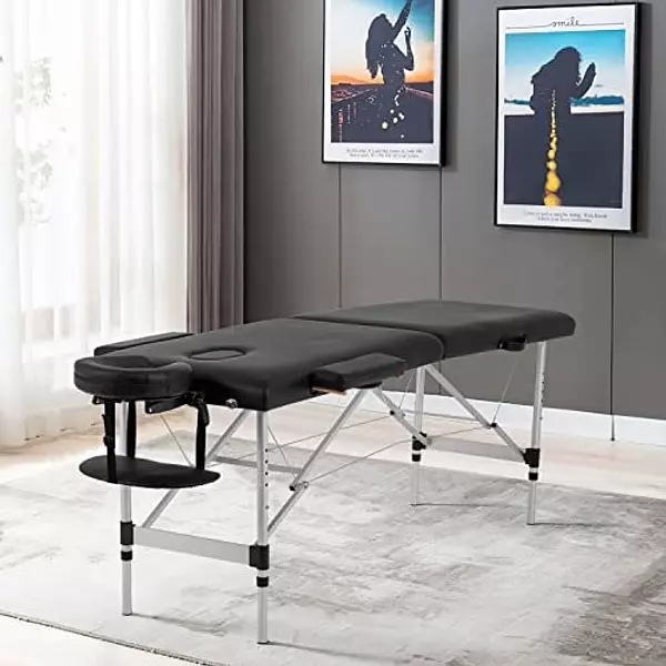 Salud y Equipamiento Médico - Mesa De Masaje De Aluminio Mesa De Masaje Portatil Mesa De 2