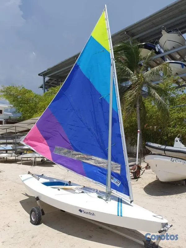 botes - Velero Sunfish y velero Laser 1