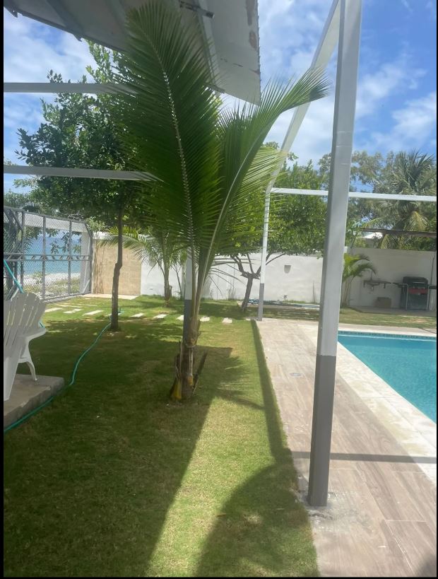 casas vacacionales y villas - Villa en en ocoa en primera linea de Playa  4