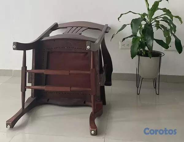 muebles y colchones - VENDO 2  BUTACAS EN CAOBA 5