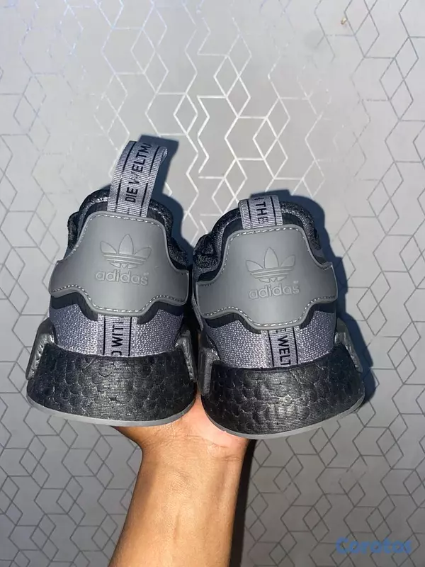 zapatos para hombre - Tenis Adidas NMD originales – gris/negro, totalmen 2