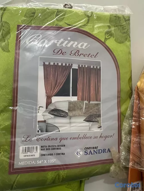 decoración y accesorios - Set de Cortinas en tela, nuevas  6