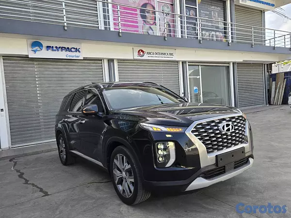 jeepetas y camionetas - HYUNDAI PALISADE 2019 NEGRO GASOLINA 3