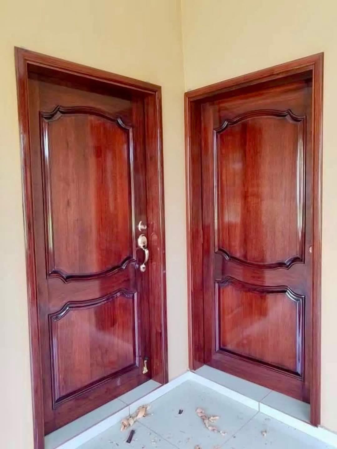muebles y colchones - Puertas en madera para habitaciones  0