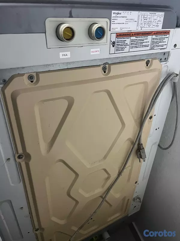 electrodomesticos - Lavadora whirpool en excelentes condiciones nunca reparada  4