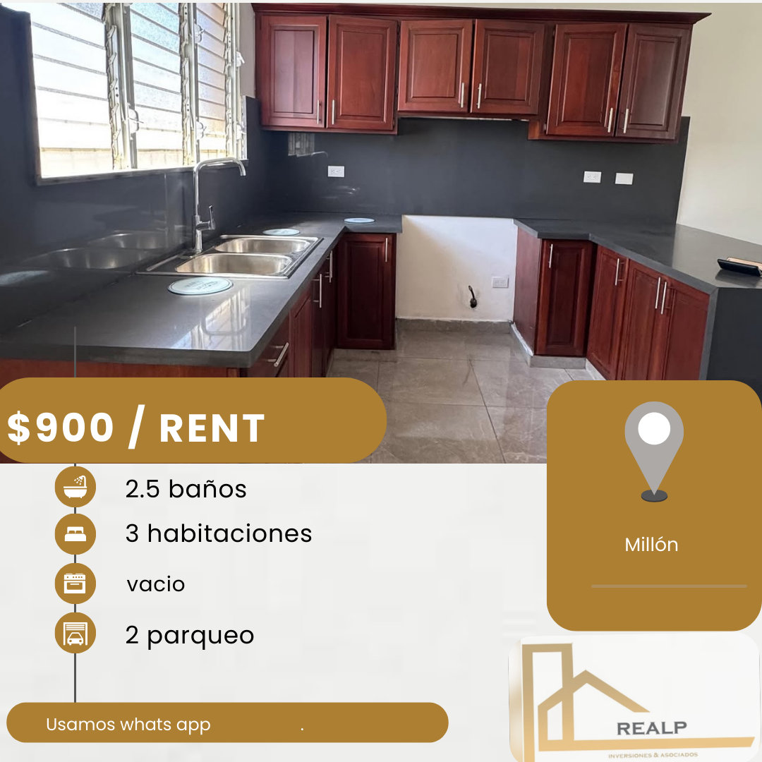 apartamentos - hermoso apartamento en excelente zona el millón  0
