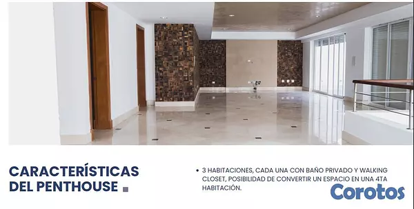 penthouses - Penthouse en Naco Posibilidad de permutas  7