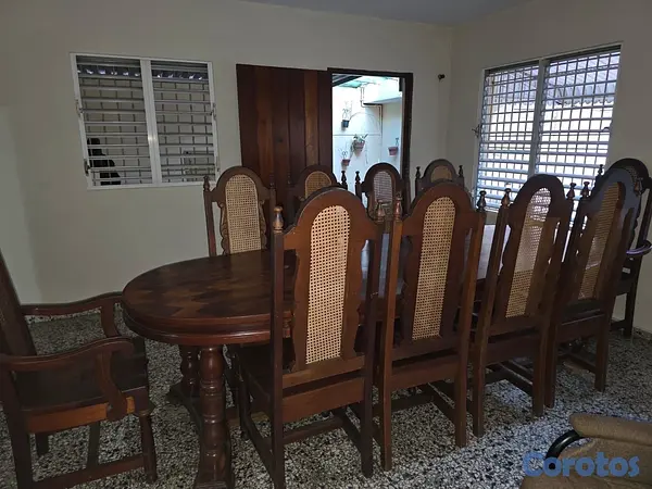 muebles y colchones - Comedor de Caoba $-Negociable 6
