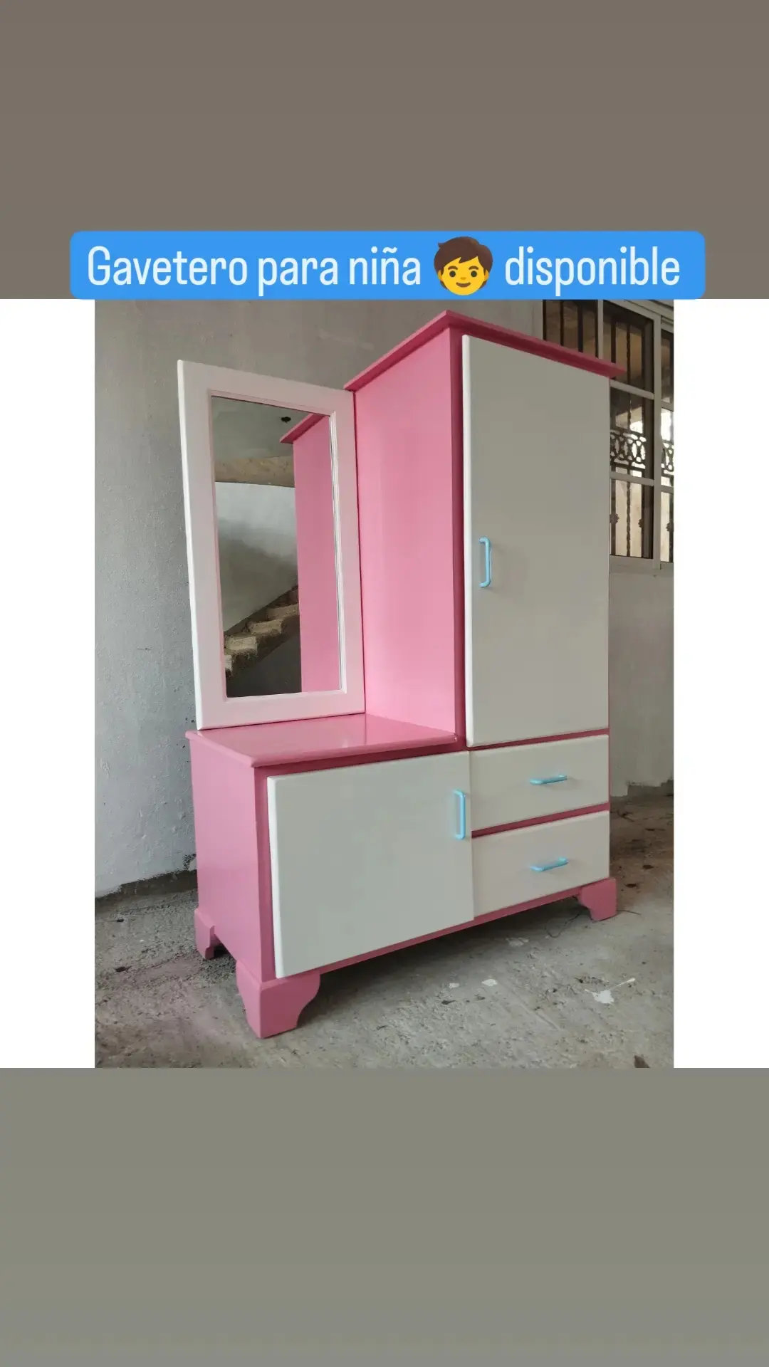 muebles y colchones - Gavetero para niña  0