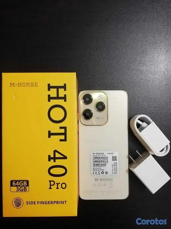 celulares y tabletas - TELEFONO M HORSE HOT 40 PRO 64+3GB SOMOS TIENDA  2