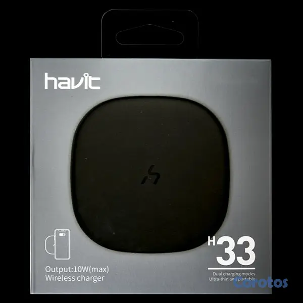computadoras y laptops - Cargador Inalambrico Para Celulares Havit (Mod.
H33 2