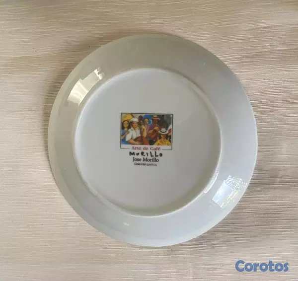 decoración y accesorios - PLATOS Y CENICEROS DE ARTE DE CAFE 10