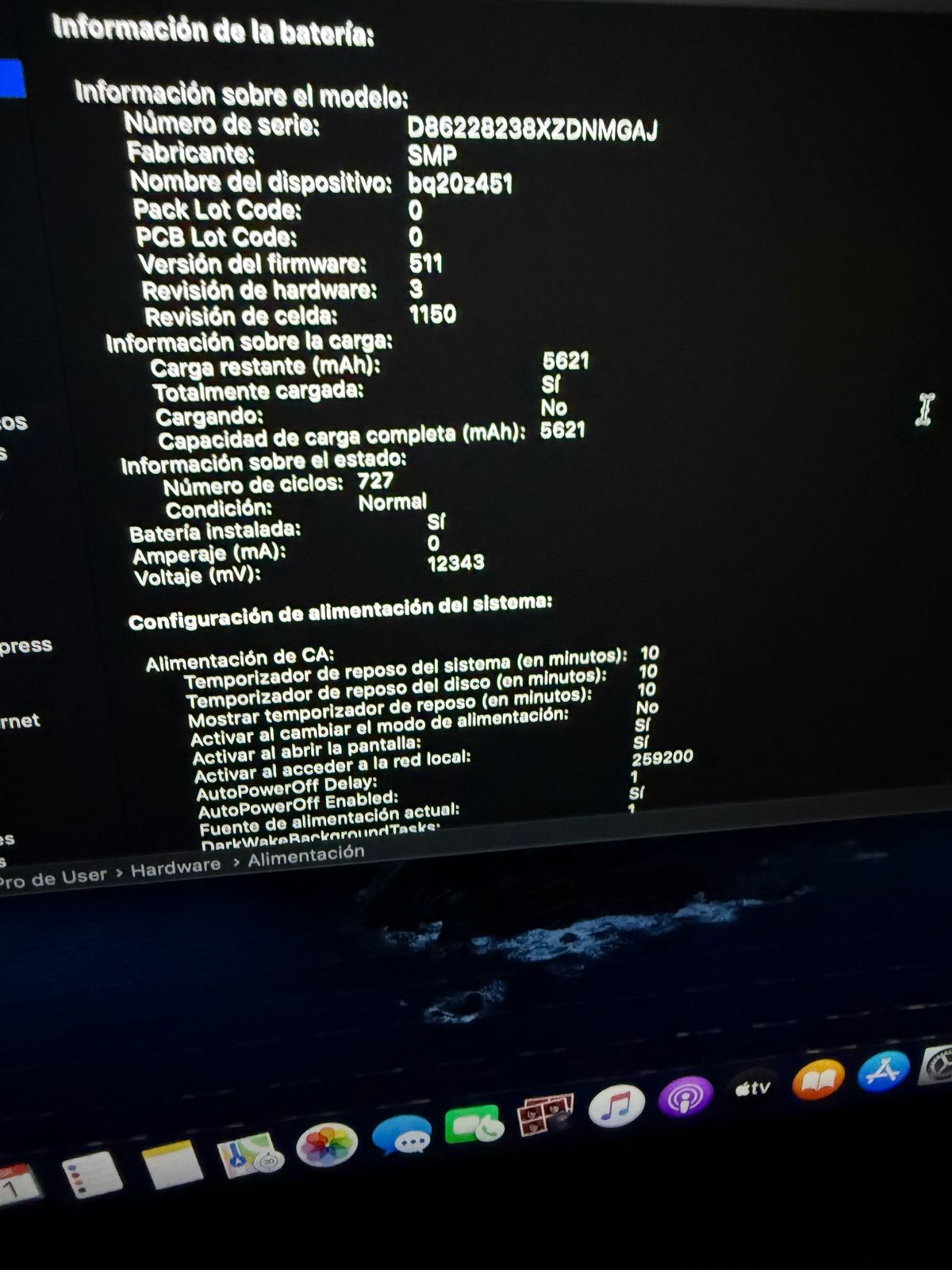 computadoras y laptops - MacBook Pro A1398 Core i7 2.3 Ghz 4 nucleos 2012  1