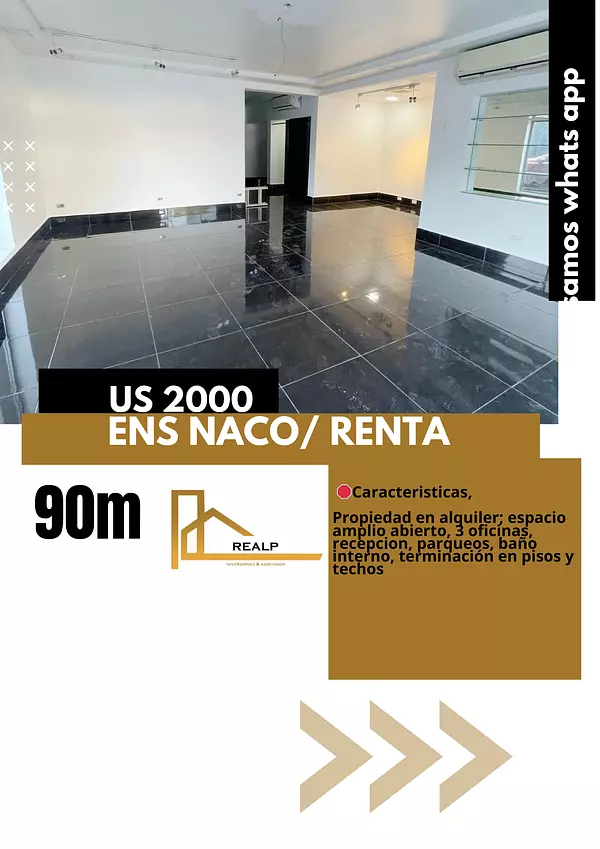 oficinas y locales comerciales - Local en Naco primer nivel  1