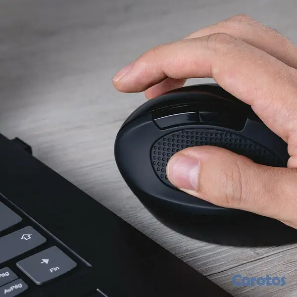 impresoras y scanners - MOUSE WIRELESS KLIPX ORBIX - ERGONOMICO – VERTICAL ,6 BOTONES - 2.4 GHZ 1000/120 2