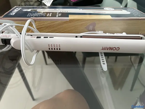 salud y belleza - Plancha Doble Ceramica CONAIR  2
