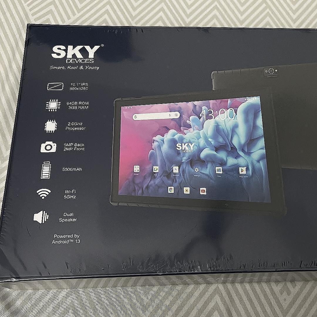 celulares y tabletas - TABLET NUEVA SELLADA SKY 64 GB 3 GB RAM