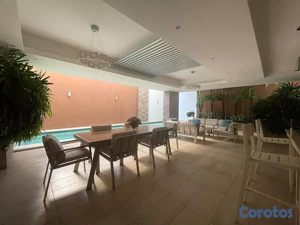 apartamentos - Apartamento en alquiler en piantini de tres habitaciones 6