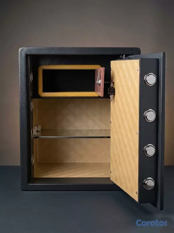 decoración y accesorios - Caja de Seguridad HG-SDB-6 Resistente y Confiable  2