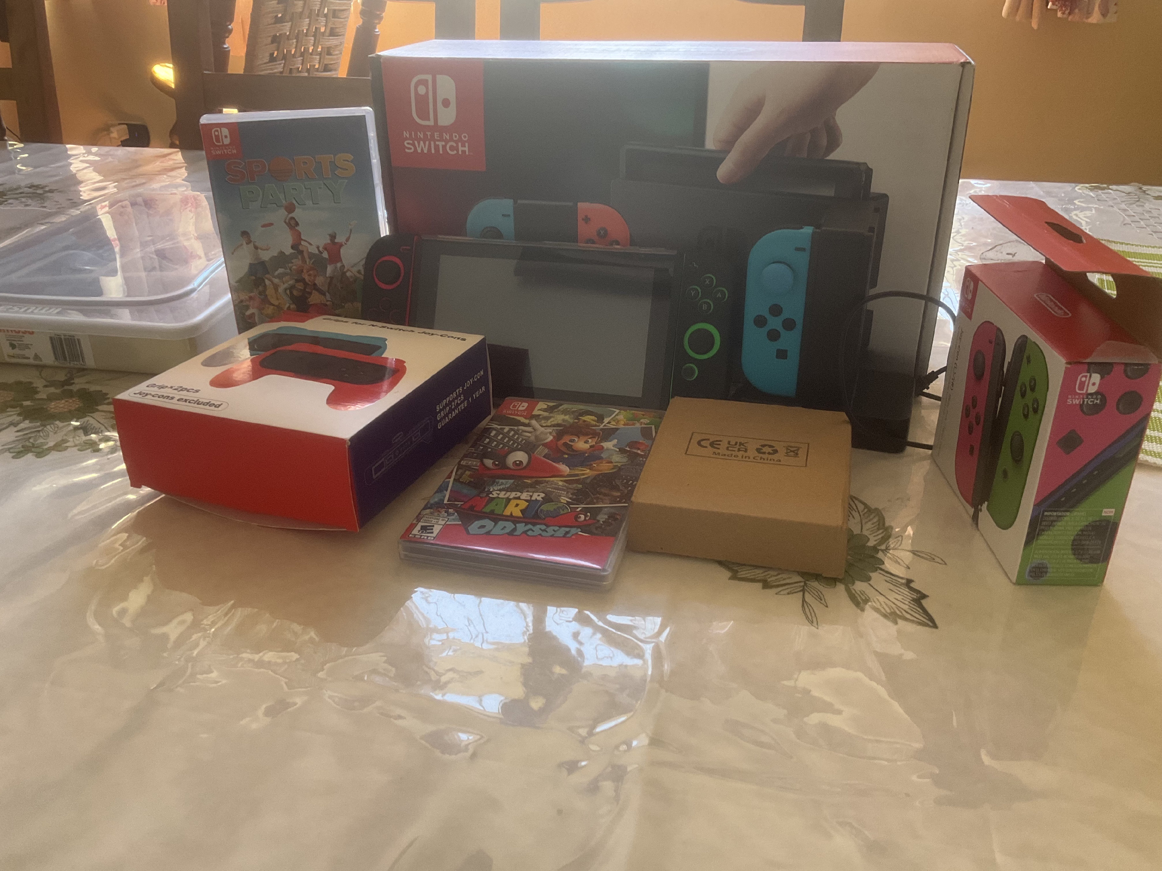 consolas y videojuegos - 🎮 Nintendo Switch + 3 Juegos + Accesorios + 500GB – ¡Lista para jugar!  0