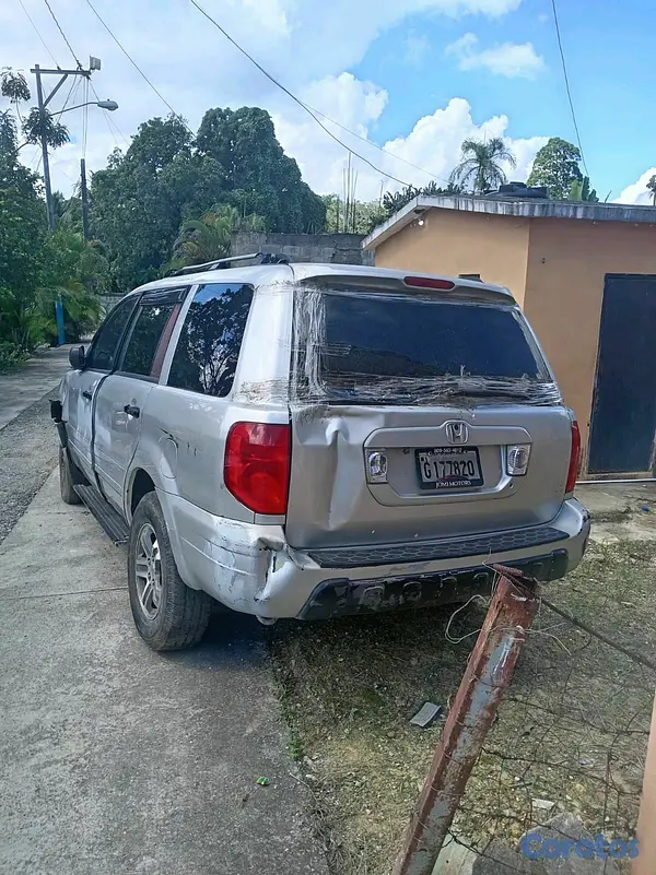 jeepetas y camionetas - se vende honda pilot 2004 3