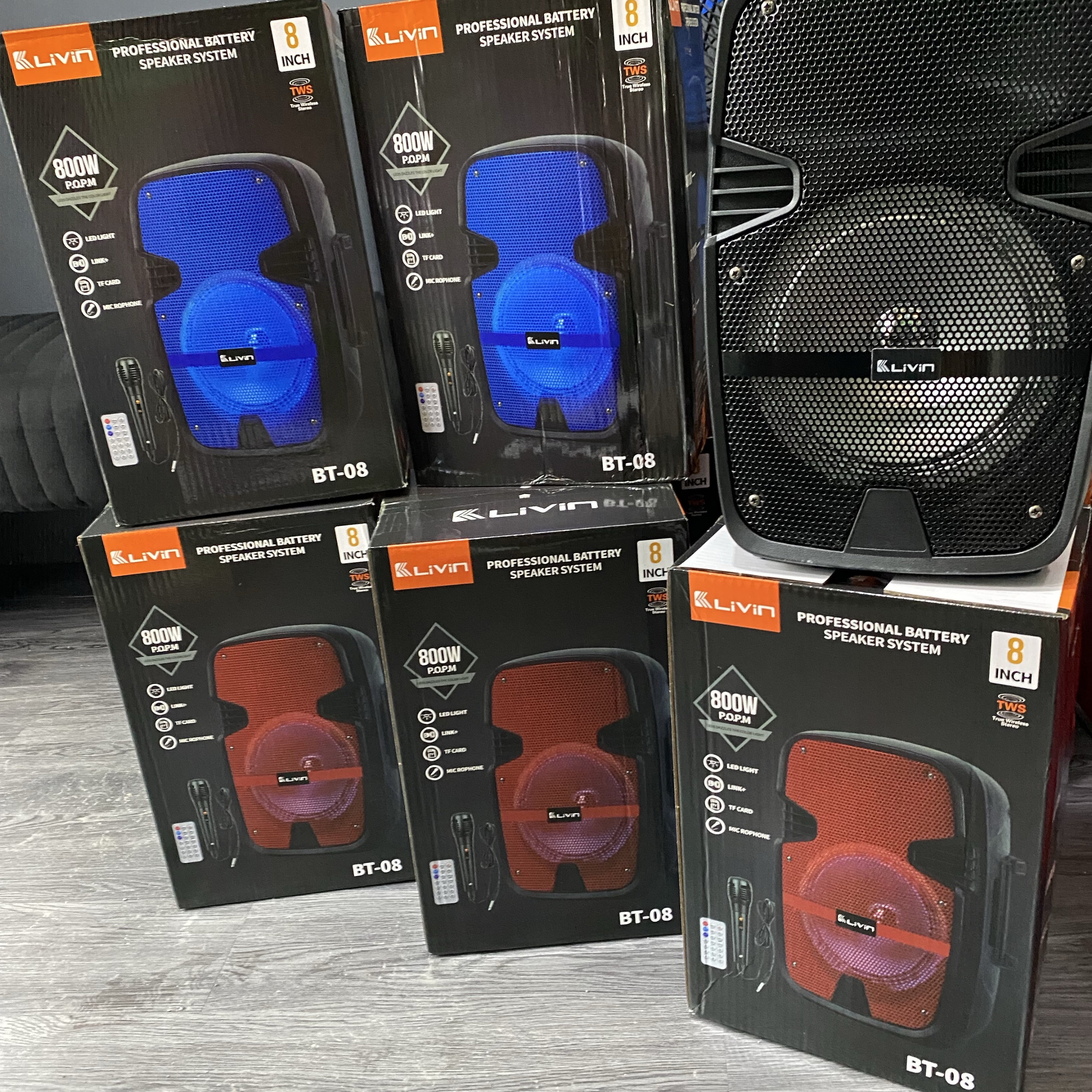 celulares y tabletas - bocina 🔈 Bluetooth LIVIN 8 0