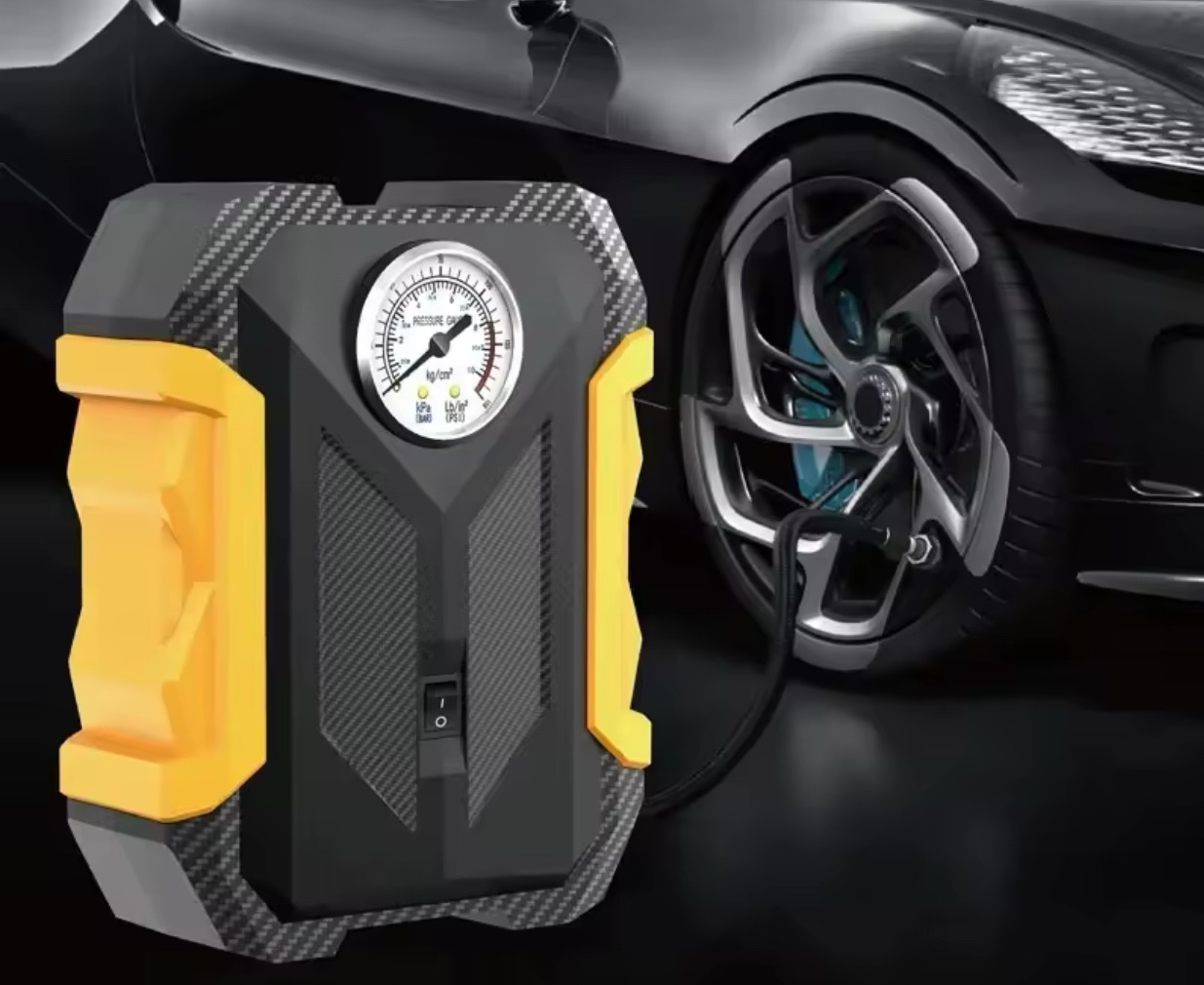 accesorios para vehiculos - conpresor para llenar gomas vehiculos  0