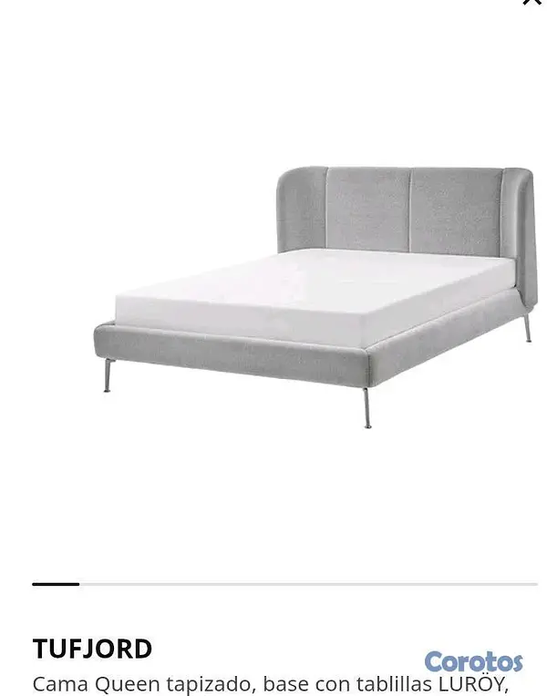 muebles y colchones - tamaño queen sin colchón  2