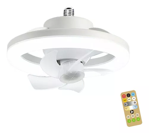 aires acondicionados y abanicos - VENTILADOR CON LAMPARA LED FAN LIGHT 85%