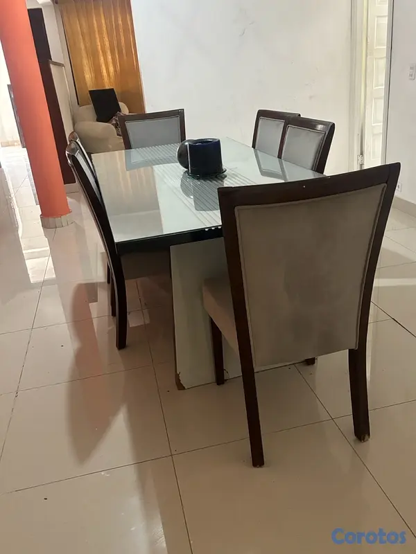 electrodomesticos - comedor de 6 sillas de oportunidad  2