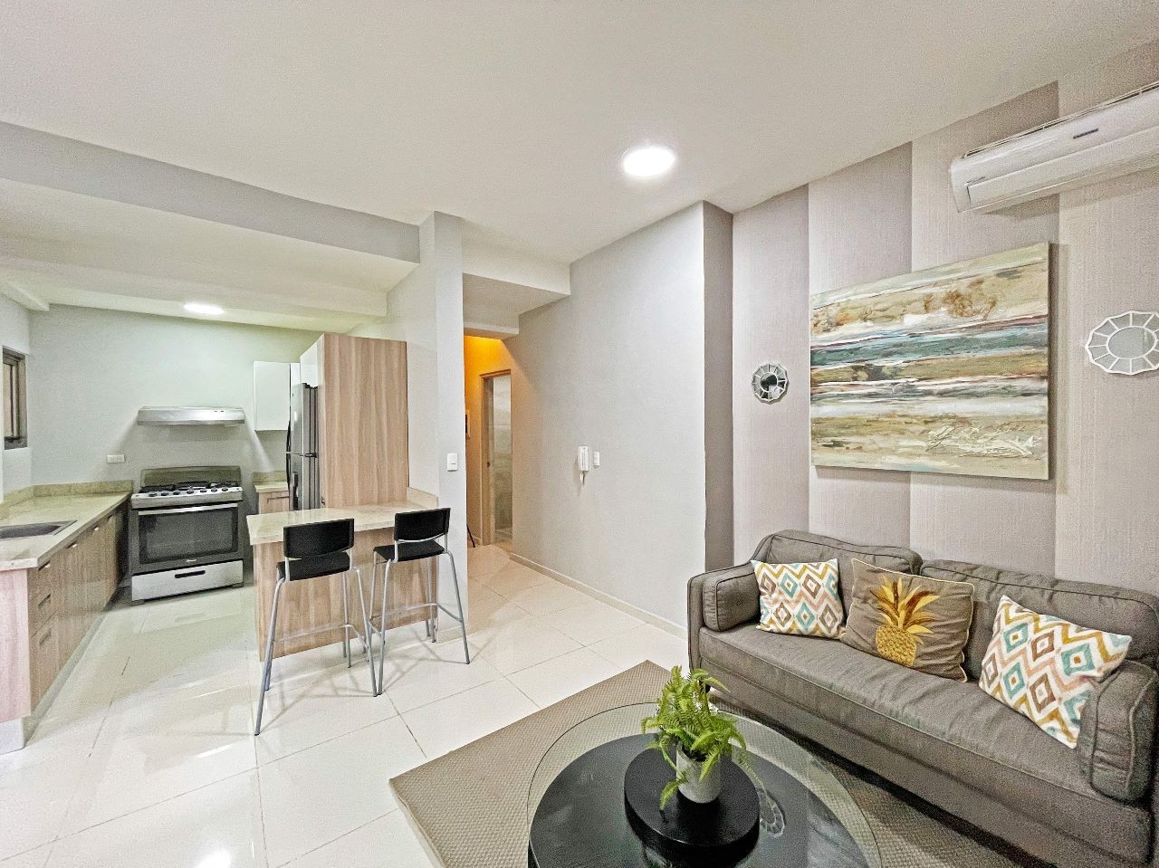 apartamentos -  Rento Apartamento Amueblado Full 1 Habitación