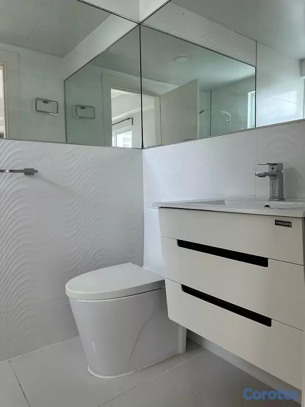 apartamentos - Apartamento en Alquiler de 2 Habitaciones con Línea Blanca - Piantini  15