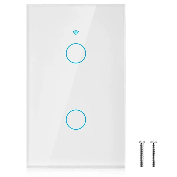 accesorios para electronica -  INTERRUPTOR INTELIGENTE WIFI SMART TOUCH 1 2 Y 3 CANALES COLOR BLANCO 3