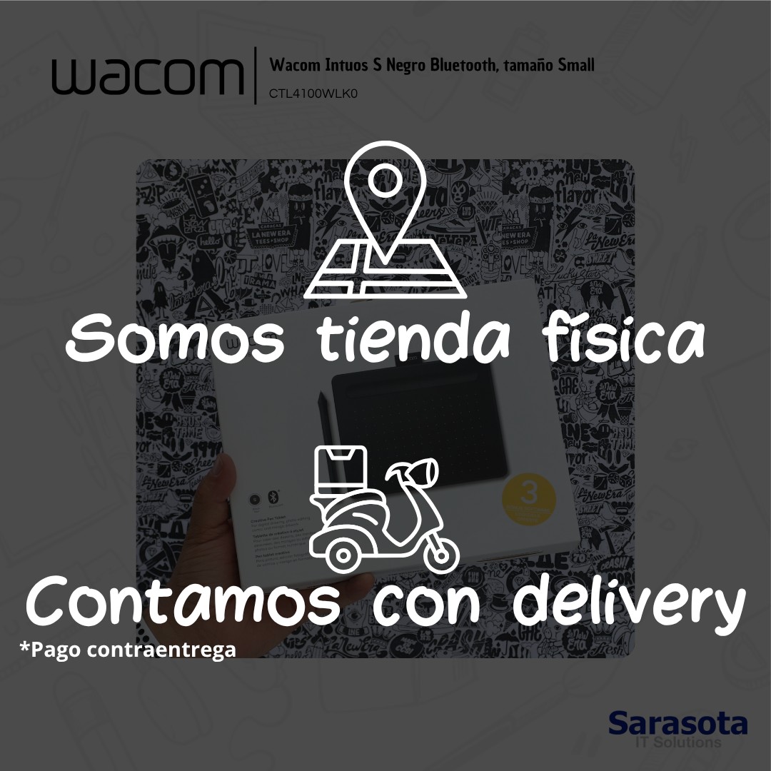 accesorios para electronica - Wacom Intuos S Bluetooth (Somos Sarasota) 2