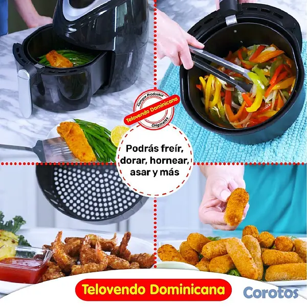 cocina - Horno y freidora de aire Breivon Air Fryer 7