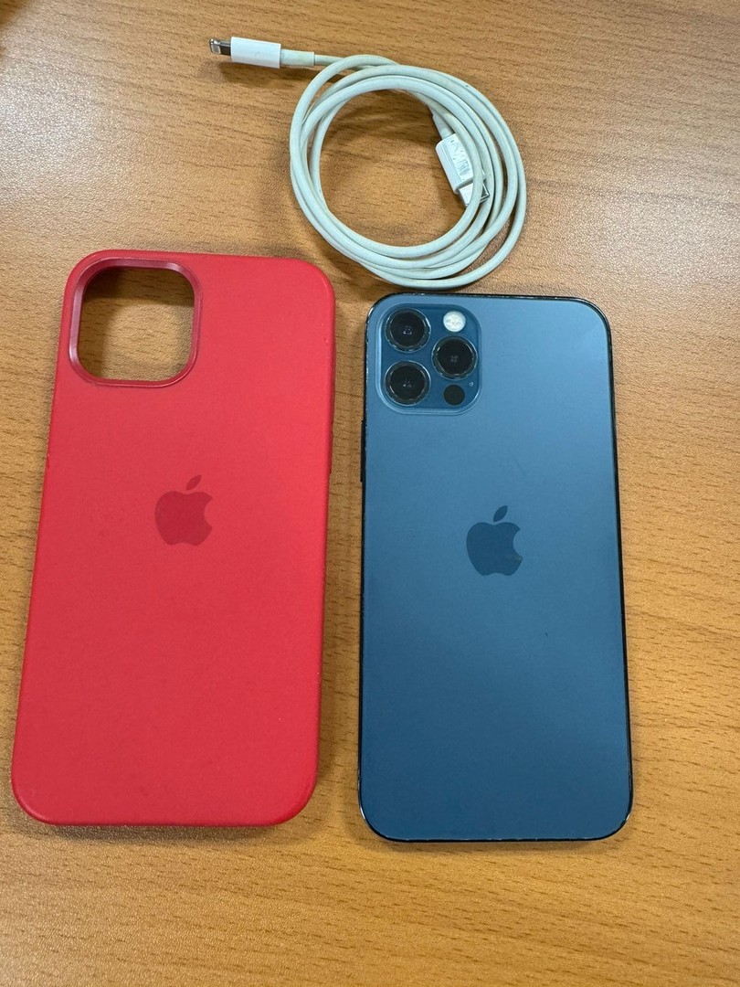 celulares y tabletas - Iphone 12 pro azul 128gb, Factory unlocked 3