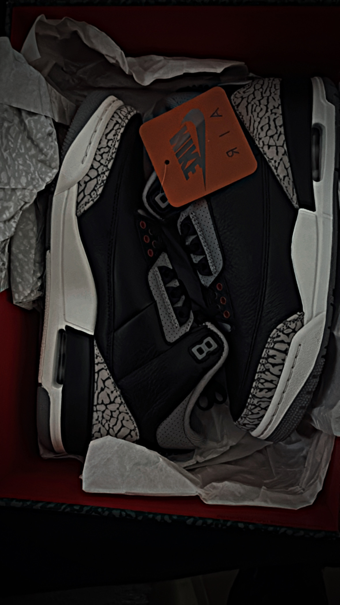 zapatos unisex - Jordan Retro 3 OG Black size 8 originales 🇺🇸 0