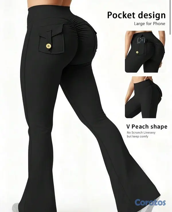 ropa para mujer - Legginss campana levanta glúteos  3