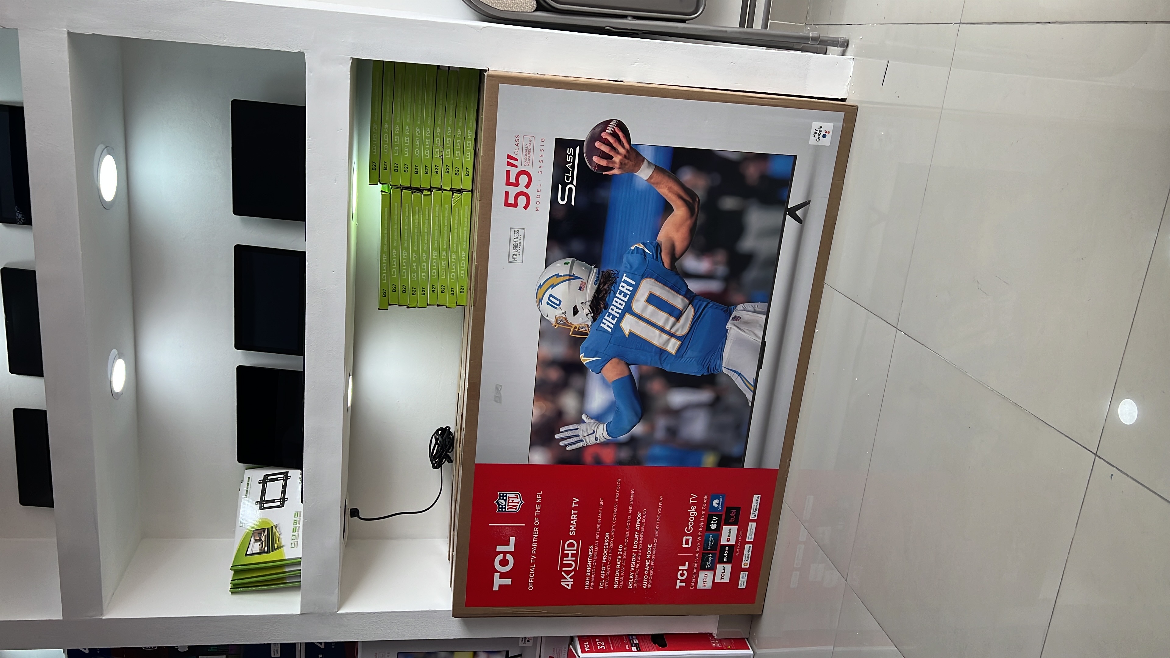tv - televisor smart tv tcl 55 pulgadas 4k ultima generación Google control por voz 